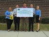 Check presentation to Heritage High School by Knoxville TVA Employees Credit Union