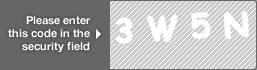 captcha code for visual authentication  number 3 letter W number 5 letter N