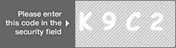 captcha code for visual authentication  letter K number 9 letter C number 2