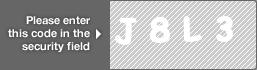captcha code for visual authentication  letter J number 8 letter L number 3